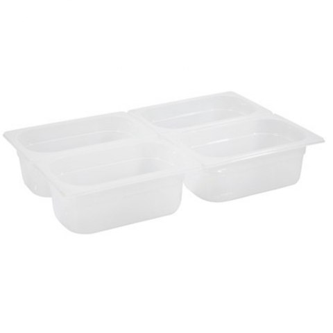 Pojemnik gastronomiczny z polipropylenu GN 1/4 wys. 150 mm - Hendi 880319 Pojemnik gastronomiczny z polipropylenu GN 1/4 wys. 150 mm - Hendi 880319