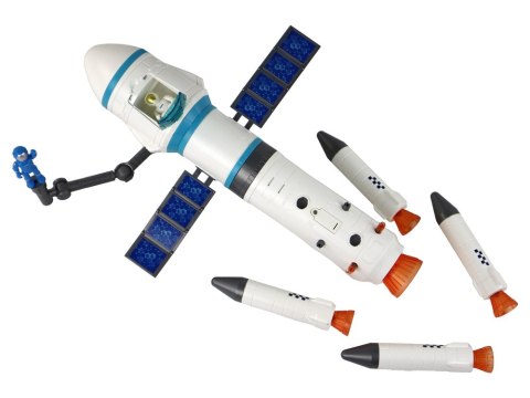 Zabawka Misja Kosmiczna Rakieta Astronauci Wyrzutnia 15 Elementów Zabawka Misja Kosmiczna Rakieta Astronauci Wyrzutnia 15 Elementów