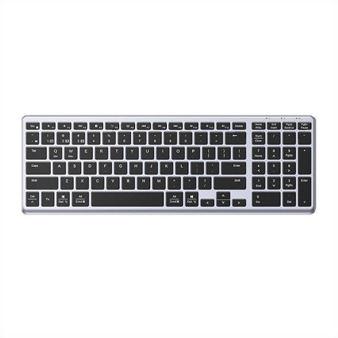 Bezprzewodowa klawiatura NumLock KU005 Bluetooth 2.4 GHz czarna Bezprzewodowa klawiatura NumLock KU005 Bluetooth 2.4 GHz czarna