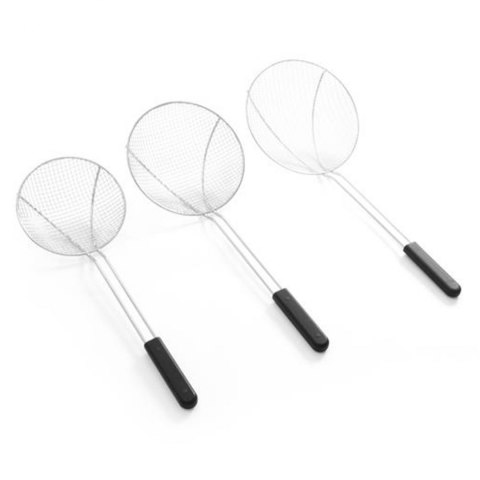 Cedzak sitko do smażenia w głębokim oleju ze stali nierdzewnej śr. 240 mm - Hendi 640913 Cedzak sitko do smażenia w głębokim oleju ze stali nierdzewnej śr. 240 mm - Hendi 640913