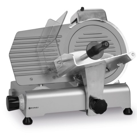 Krajalnica do wędlin i sera Hendi Kitchen Line 250 z powłoką teflonową 150W - Hendi 210222 Krajalnica do wędlin i sera Hendi Kitchen Line 250 z powłoką teflonową 150W - Hendi 210222