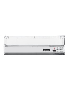 Nadstawa z witryną chłodniczą 4 x GN 1/3 szer. 120cm - Hendi 232965
