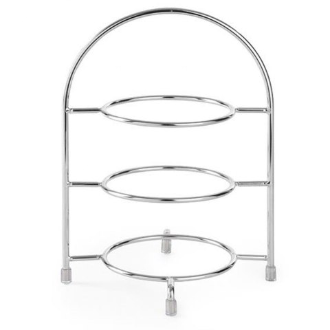 Stojak ekspozytor na 3 talerze o śr. 27 cm stalowy - Hendi 425473 Stojak ekspozytor na 3 talerze o śr. 27 cm stalowy - Hendi 425473