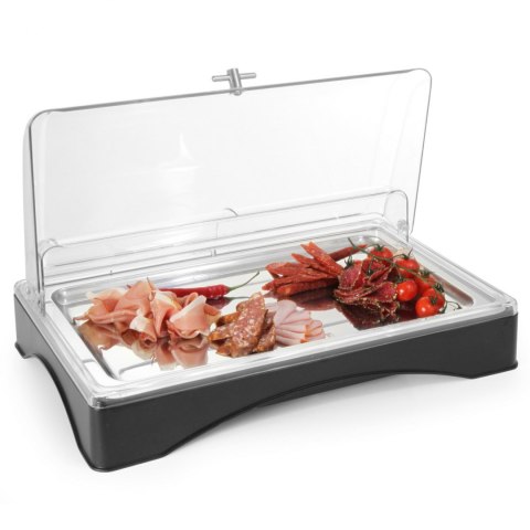 Taca z wkładem chłodzącym GN1/1 i pokrywą RollTop - Hendi 424186 Taca z wkładem chłodzącym GN1/1 i pokrywą RollTop - Hendi 424186