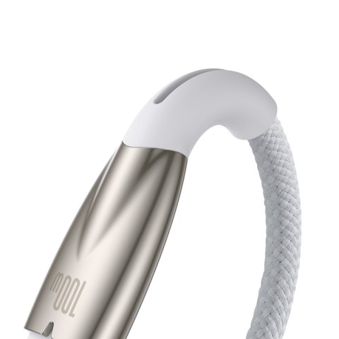 Kabel przewód do szybkiego ładowania Glimmer USB-A - USB-C 1m - biały Kabel przewód do szybkiego ładowania Glimmer USB-A - USB-C 1m - biały