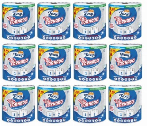 Ręcznik Papierowy FOXY TORNADO - 12 szt. Ręcznik Papierowy FOXY TORNADO - 12 szt.