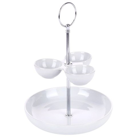 PATERA PORCELANOWA PIĘTROWA NA PRZEKĄSKI 139378 PATERA PORCELANOWA PIĘTROWA NA PRZEKĄSKI 139378