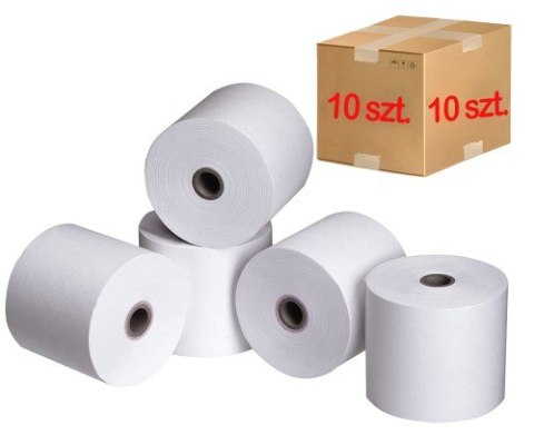 Rolka Termiczna PAPIRUS II 57mm x 80m - BPA FREE (RT5780) - 10 szt. Rolka Termiczna PAPIRUS II 57mm x 80m - BPA FREE (RT5780) - 10 szt.