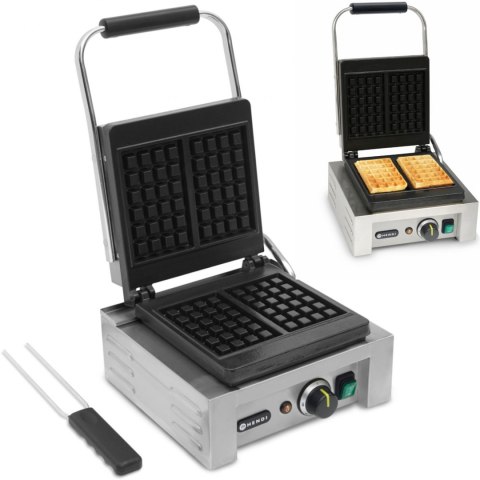Gofrownica profesjonalna na 2 gofry prostokątne 1.5kW - Hendi 212103 Gofrownica profesjonalna na 2 gofry prostokątne 1.5kW - Hendi 212103