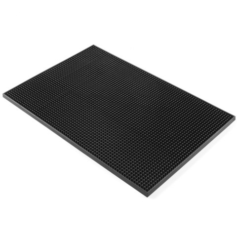Mata podkładka barmańska pod szklanki do baru gumowa 45.3x30.5cm - Hendi 597972 Mata podkładka barmańska pod szklanki do baru gumowa 45.3x30.5cm - Hendi 597972