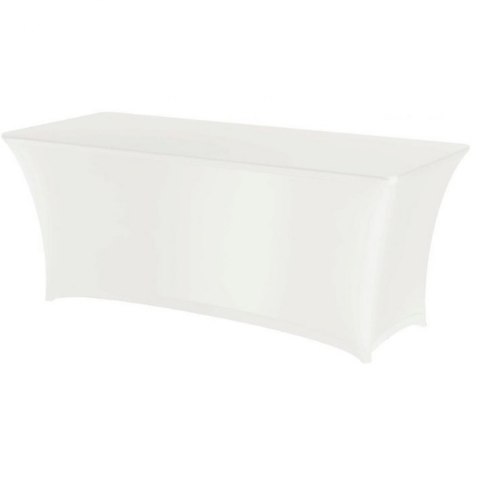Obrus prostokątny bez prasowania 150x760cm tkanina Jersey biały - Hendi 814390 Obrus prostokątny bez prasowania 150x760cm tkanina Jersey biały - Hendi 814390