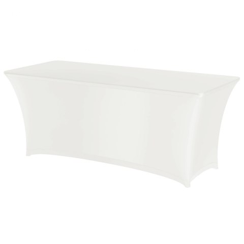 Obrus prostokątny bez prasowania 183x760cm tkanina Jersey biały - Hendi 814420 Obrus prostokątny bez prasowania 183x760cm tkanina Jersey biały - Hendi 814420