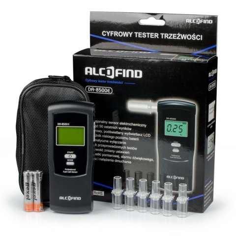 Alkomat elektrochemiczny DA 8500E + ustniki Alkomat elektrochemiczny DA 8500E + ustniki