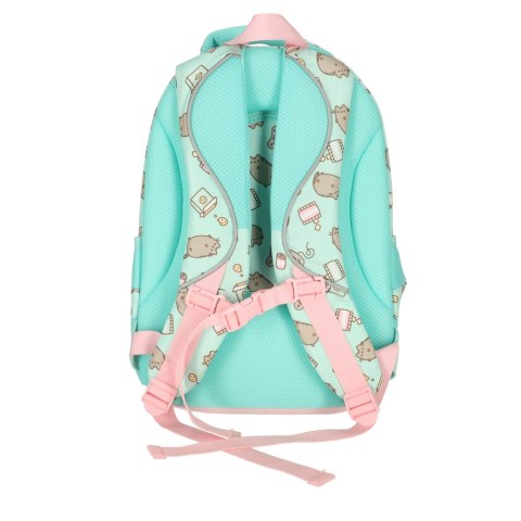 Plecak szkolny młodzieżowy 4-komorowy Pusheen Mint 16 cali Plecak szkolny młodzieżowy 4-komorowy Pusheen Mint 16 cali