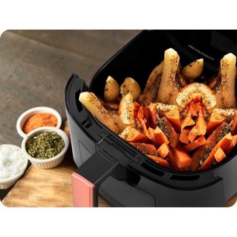 Frytkownica beztłuszczowa BD-652 czarno-złota Frytkownica beztłuszczowa BD-652 czarno-złota