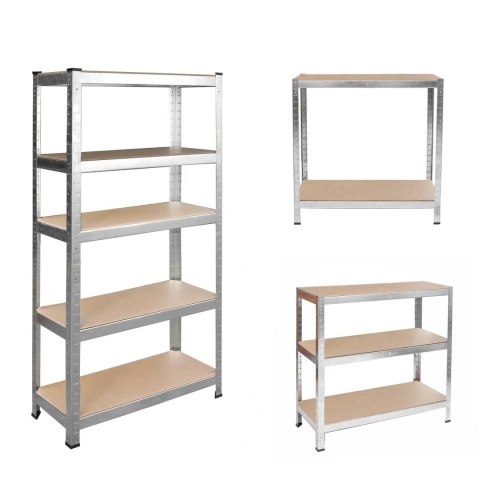 Regał metalowy magazynowy 180 x 100 x 50 cm Humberg 4849 Regał metalowy magazynowy 180 x 100 x 50 cm Humberg 4849
