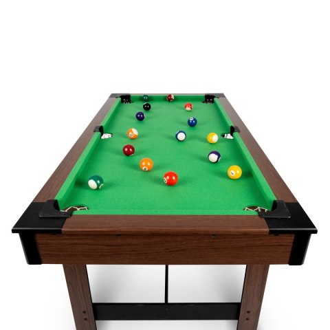 Stół do gry w bilard 122 x 61 x 76 cm NS-807 ciemny brąz Stół do gry w bilard 122 x 61 x 76 cm NS-807 ciemny brąz