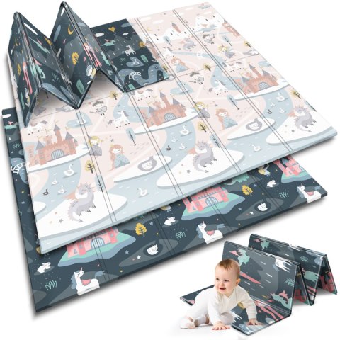 Mata piankowa składana 200 x 180 x 1 cm Nukido NK-340 Mata piankowa składana 200 x 180 x 1 cm Nukido NK-340