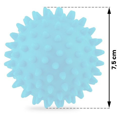 Piłka do masażu i fitness 7,5cm NS-957 niebieska Piłka do masażu i fitness 7,5cm NS-957 niebieska