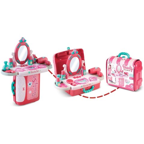 Toaletka walizka dla dziewczynki z lustrem Ricokids 773300 Toaletka walizka dla dziewczynki z lustrem Ricokids 773300