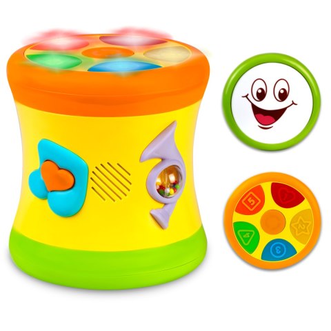 Zabawka edukacyjna bębenek RK-742 Ricokids Zabawka edukacyjna bębenek RK-742 Ricokids