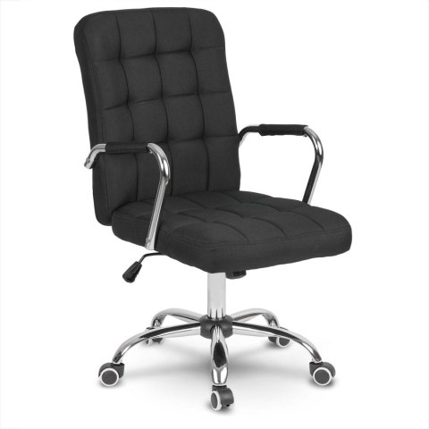 Fotel biurowy materiałowy Benton czarny Fotel biurowy materiałowy Benton czarny