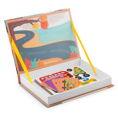 Książka magnetyczna puzzle Pojazdy RK-770 Książka magnetyczna puzzle Pojazdy RK-770