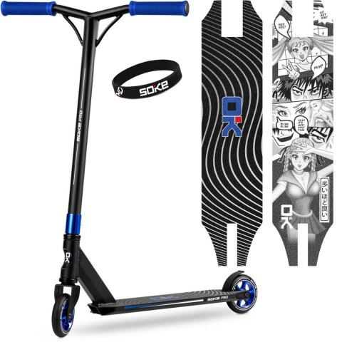 Hulajnoga wyczynowa SOKE PRO manga blue Hulajnoga wyczynowa SOKE PRO manga blue