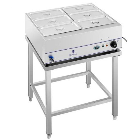 Bemar podgrzewacz wodny na podstawie stalowej 6 x GN 1/3 2000W 230V Bemar podgrzewacz wodny na podstawie stalowej 6 x GN 1/3 2000W 230V