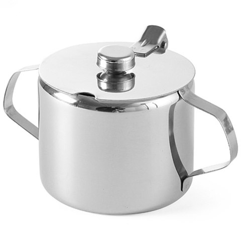 Cukiernica stalowa nierdzewna z pokrywką śr. 85mm 300ml - Hendi 452103 Cukiernica stalowa nierdzewna z pokrywką śr. 85mm 300ml - Hendi 452103