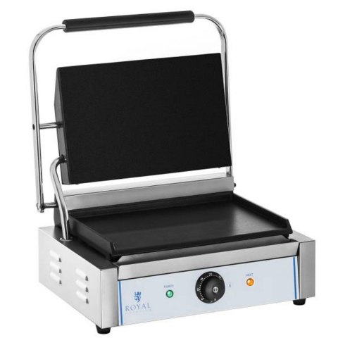 Kontakt grill kontaktowy dwustronny gładki PANINI 2200W 230V Royal Catering Kontakt grill kontaktowy dwustronny gładki PANINI 2200W 230V Royal Catering