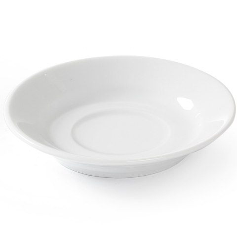 Spodek do filiżanki do kawy OPTIMA biała porcelana śr. 90mm zestaw 12szt. - Hendi 770917 Spodek do filiżanki do kawy OPTIMA biała porcelana śr. 90mm zestaw 12szt. - Hendi 770917