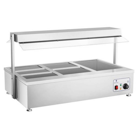 Suchy bemar podgrzewacz bez wody wolnostojący 6 x GN 150mm 55L Royal Catering Suchy bemar podgrzewacz bez wody wolnostojący 6 x GN 150mm 55L Royal Catering