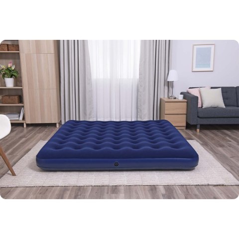 Materac dmuchany z pompką 203 x 183 x 22 cm Bestway 67004 Materac dmuchany z pompką 203 x 183 x 22 cm Bestway 67004