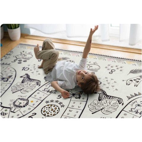 Mata piankowa składana 200 x 180 x 1 cm Nukido NK-340 Mata piankowa składana 200 x 180 x 1 cm Nukido NK-340