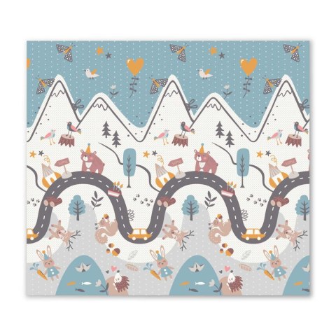 Mata piankowa składana 200 x 180 x 1 cm Nukido NK-340 Mata piankowa składana 200 x 180 x 1 cm Nukido NK-340