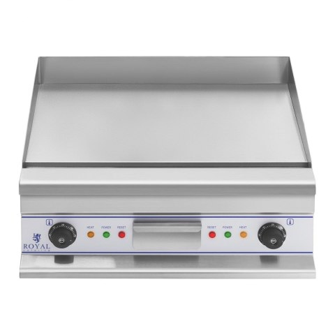 Gładka płyta grillowa grill elektryczny do smażenia 60cm 400V Royal Catering RCG 60S Gładka płyta grillowa grill elektryczny do smażenia 60cm 400V Royal Catering RCG 60S