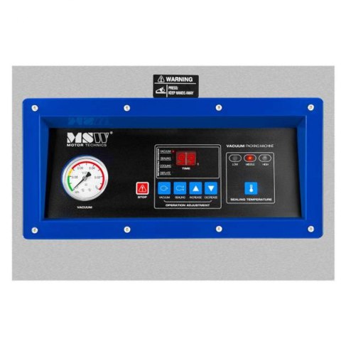 Pakowarka zgrzewarka próżniowa komorowa do worków do żywności 40cm 900W MSW VPM-900K Pakowarka zgrzewarka próżniowa komorowa do worków do żywności 40cm 900W MSW VPM-900K