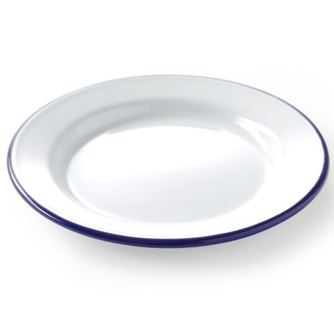 Talerz płytki emaliowany biały śr. 200mm Hendi 621226 Talerz płytki emaliowany biały śr. 200mm Hendi 621226