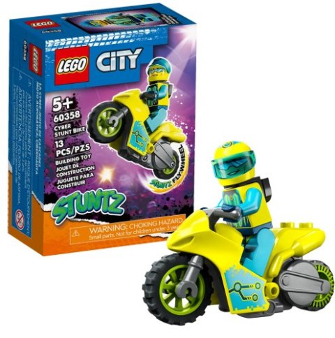 60358 - LEGO City - Cybermotocykl kaskaderski 60358 - LEGO City - Cybermotocykl kaskaderski