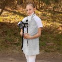 Peleryna Skippi dla Hobby Horse - szary - uniwersalny rozmiar A3 A4