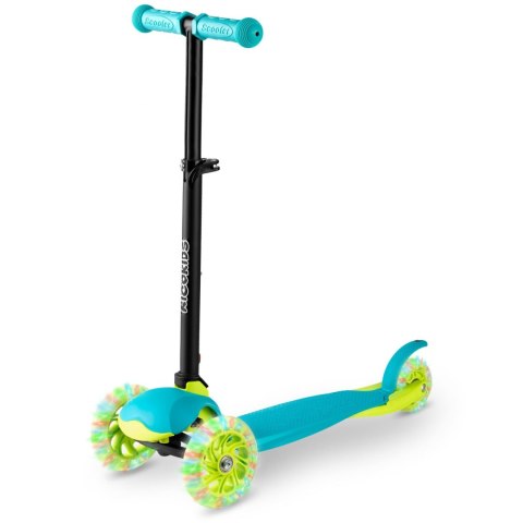 Hulajnoga trójkołowa Ricokids Loco - turkusowa Hulajnoga trójkołowa Ricokids Loco - turkusowa