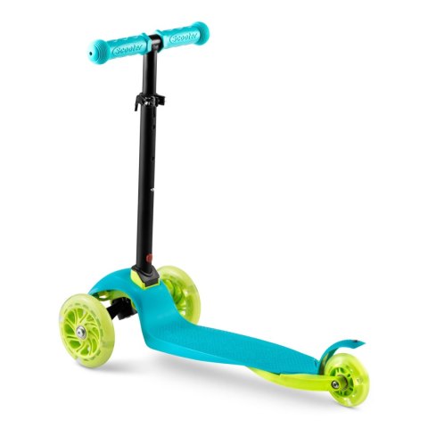 Hulajnoga trójkołowa Ricokids Loco - turkusowa Hulajnoga trójkołowa Ricokids Loco - turkusowa