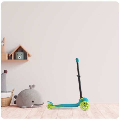 Hulajnoga trójkołowa Ricokids Loco - turkusowa Hulajnoga trójkołowa Ricokids Loco - turkusowa