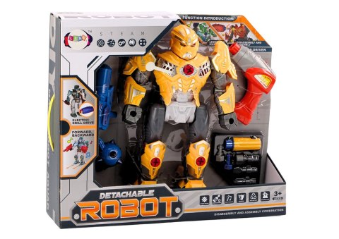 Robot Do Skręcania Broń Wiertarka Śrubokręt Światła Dźwięk Żółty Robot Do Skręcania Broń Wiertarka Śrubokręt Światła Dźwięk Żółty
