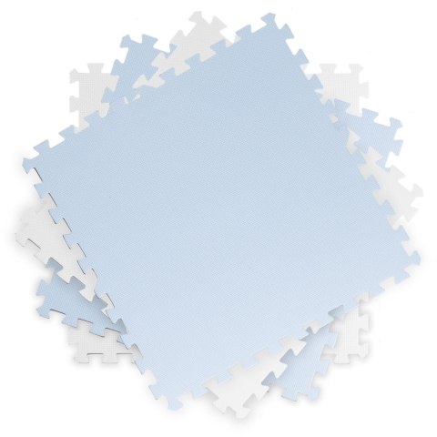 Duża mata piankowa edukacyjna puzzle Ricokids niebiesko-biała Duża mata piankowa edukacyjna puzzle Ricokids niebiesko-biała