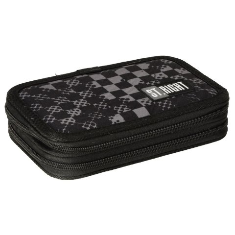 Piórnik z wyposażeniem podwójny Chessboard Crush Piórnik z wyposażeniem podwójny Chessboard Crush