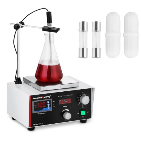 Mieszadło magnetyczne laboratoryjne 100C timer + mieszadełka Mieszadło magnetyczne laboratoryjne 100C timer + mieszadełka