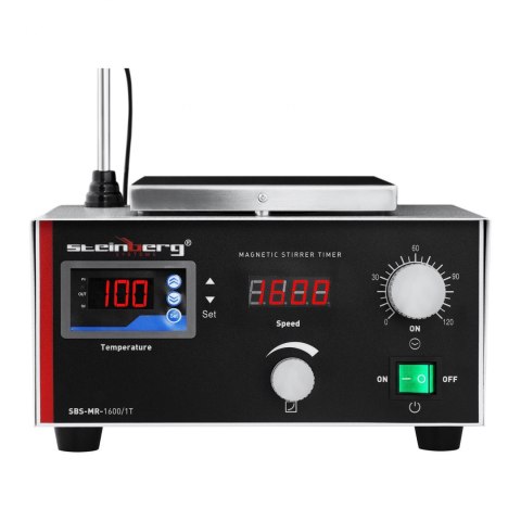 Mieszadło magnetyczne laboratoryjne 100C timer + mieszadełka Mieszadło magnetyczne laboratoryjne 100C timer + mieszadełka