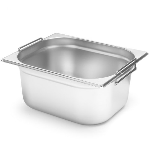 Pojemnik gastronomiczny GN 1/2 z chowanymi uchwytami 325x265x150mm 9.5L Hendi 817346 Pojemnik gastronomiczny GN 1/2 z chowanymi uchwytami 325x265x150mm 9.5L Hendi 817346